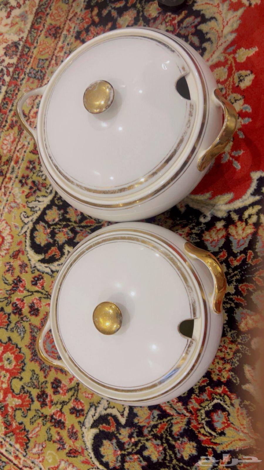Soup bowl set in two sizes, spice container set64439375558785110