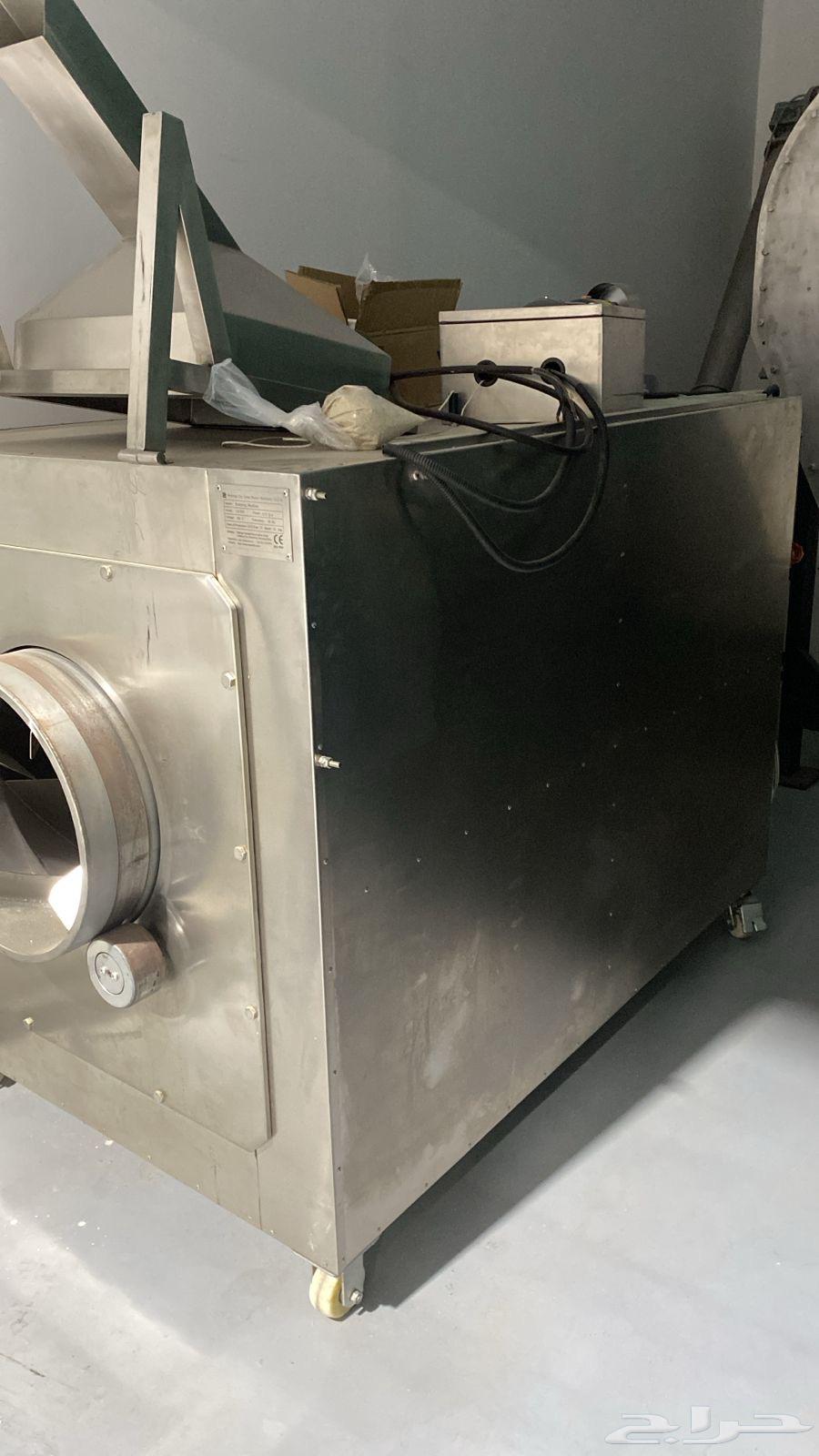 محمصة جديدة لم تستخدم للبيع مستعجل 100 كيلو64437409646467111