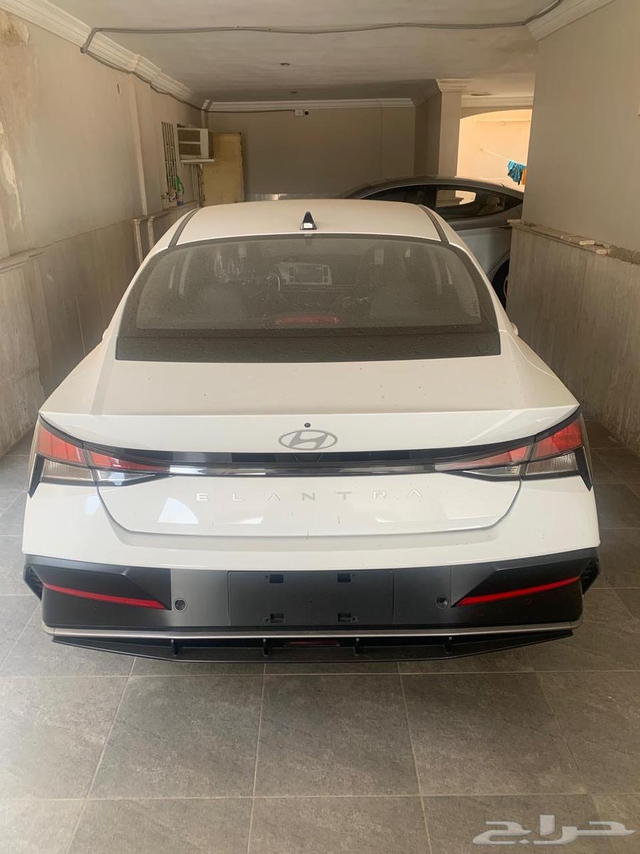 سياره إلينترا 2025بطاقه جمركيه اصفار فل كامل64593912714497110