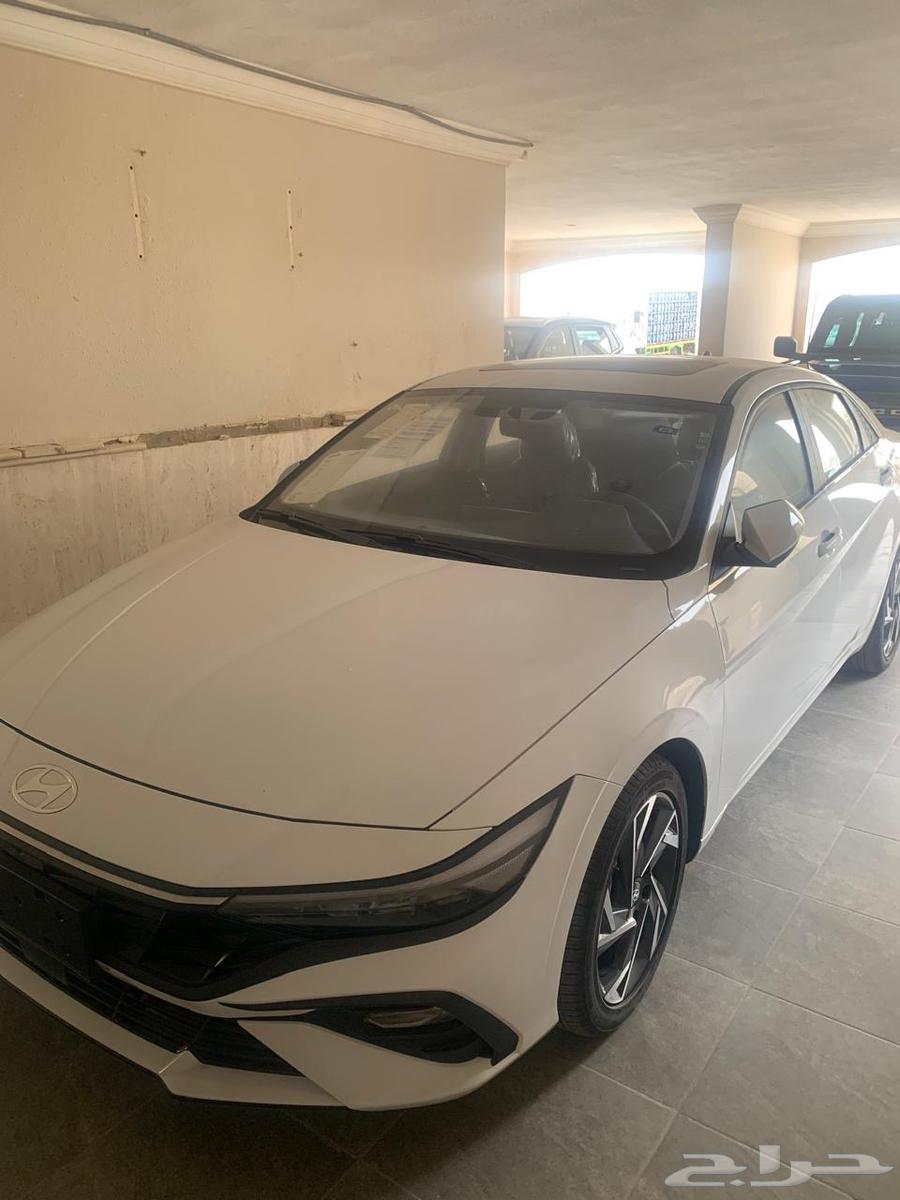 سياره إلينترا 2025بطاقه جمركيه اصفار فل كامل64593912714497111