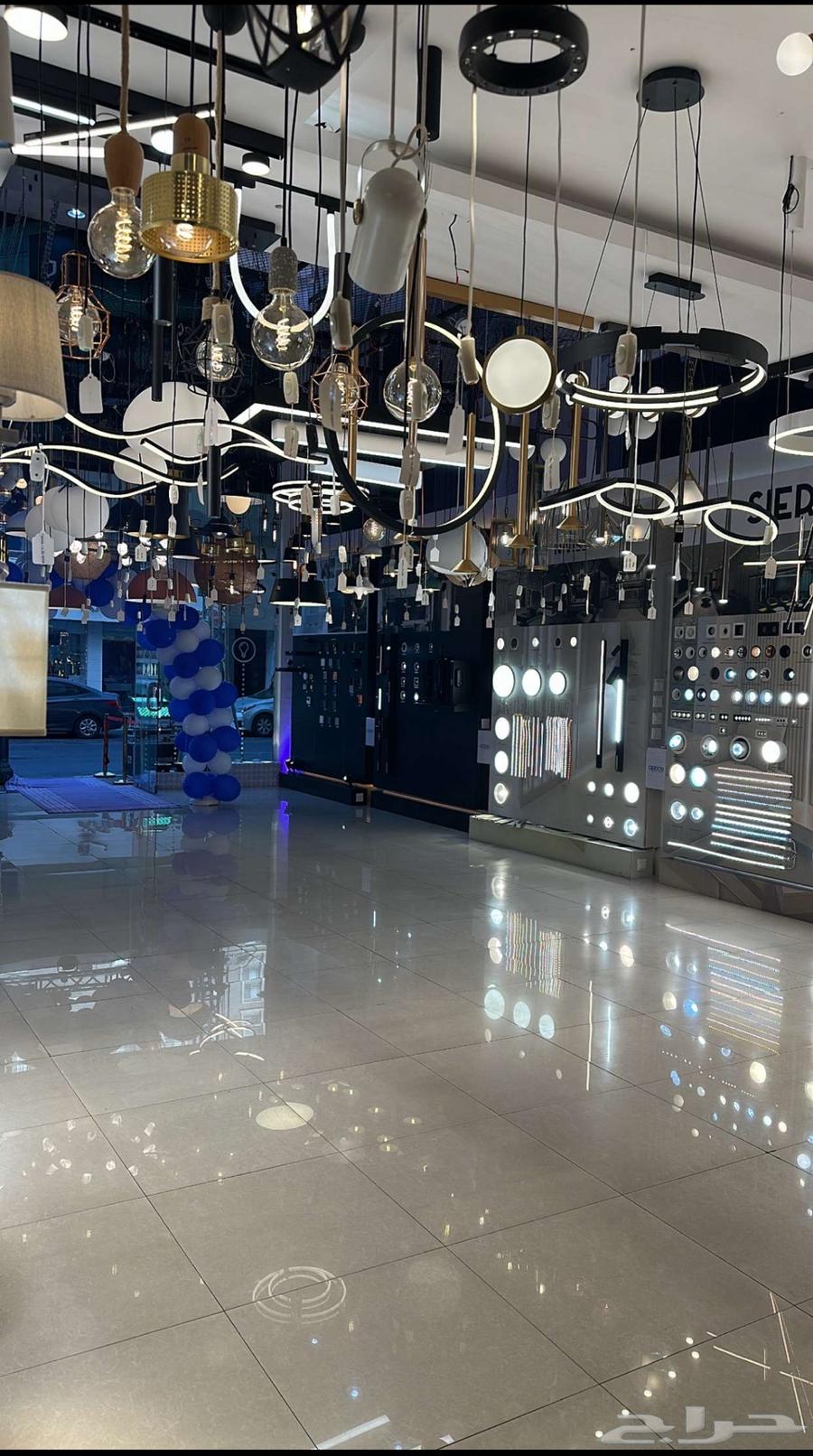 البيع الديكورات المحل بالثريات والاناره64447573842946110