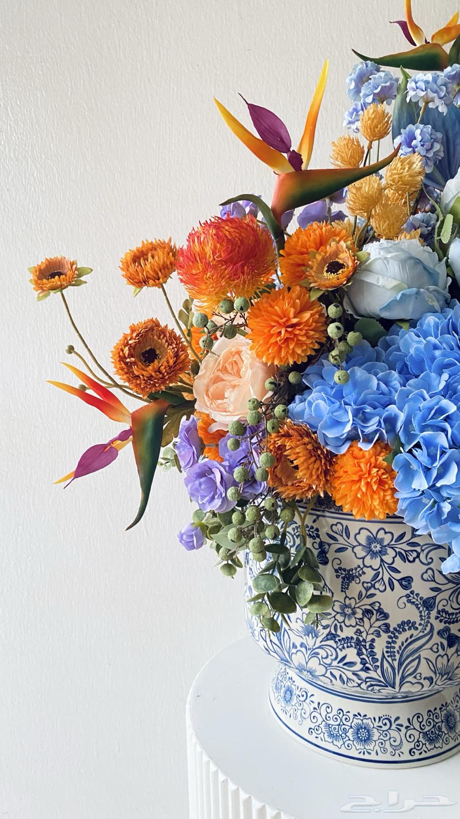 للبيع فازة ورد كبيره للفنادق او الواجهات64447508128515111