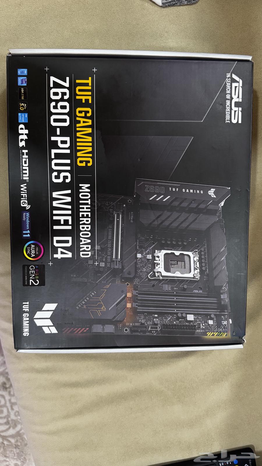 motherboard asus z690 with cpu intel i7 12700kf with 2 32gb64446081262722110