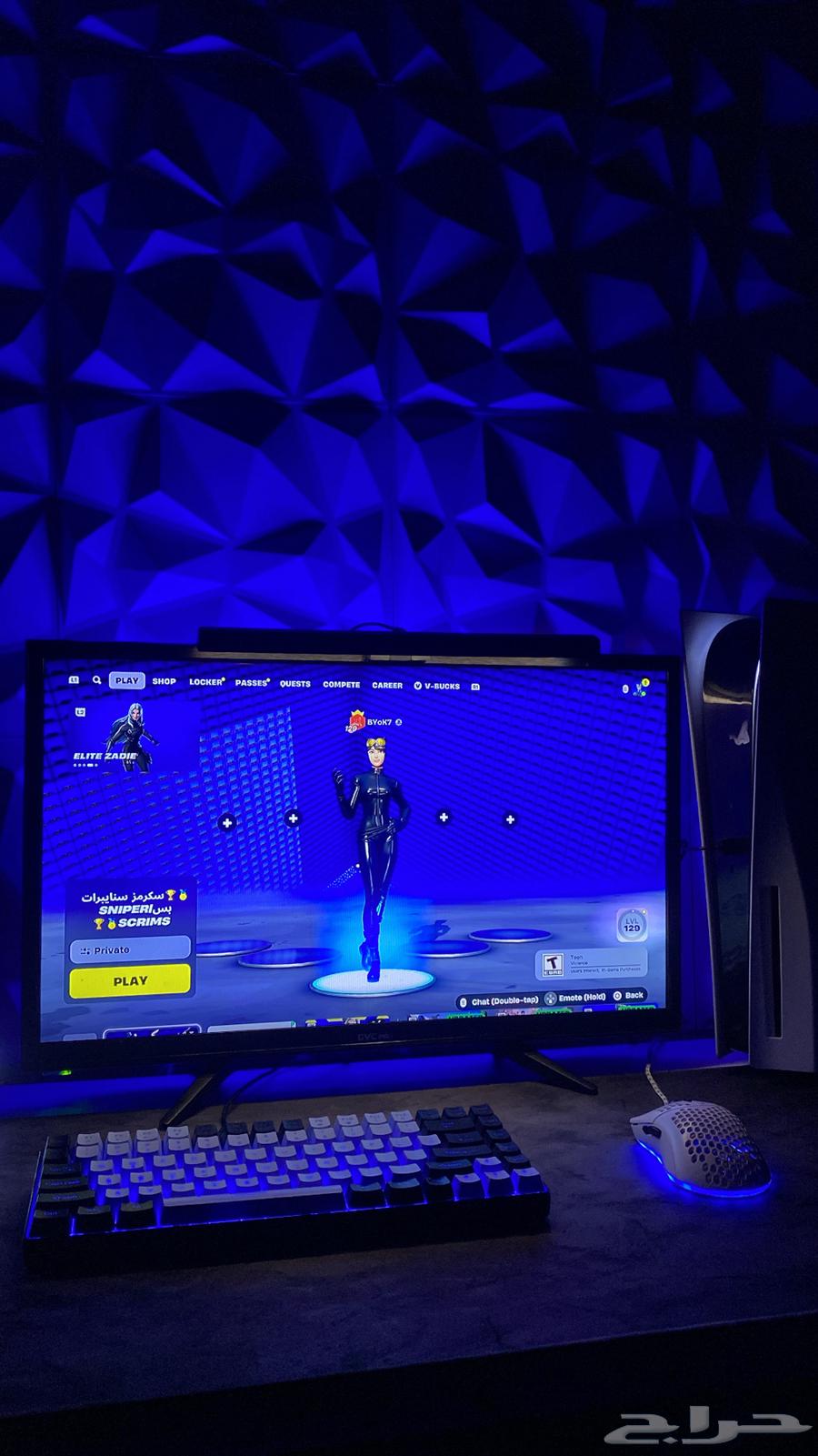 سوني5 مع شاشة 24 بوصة64445296210945110