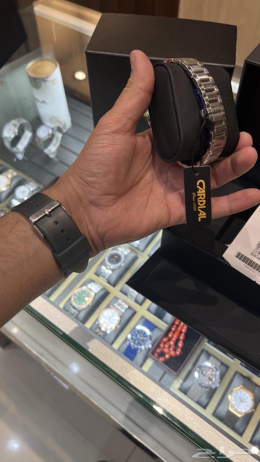 ساعة كارديال جديدة لم تلبس للبيع64446270525441112