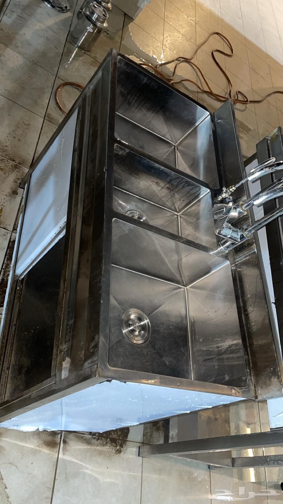 طاولات استيل ومغاسل استيل64447904296449111