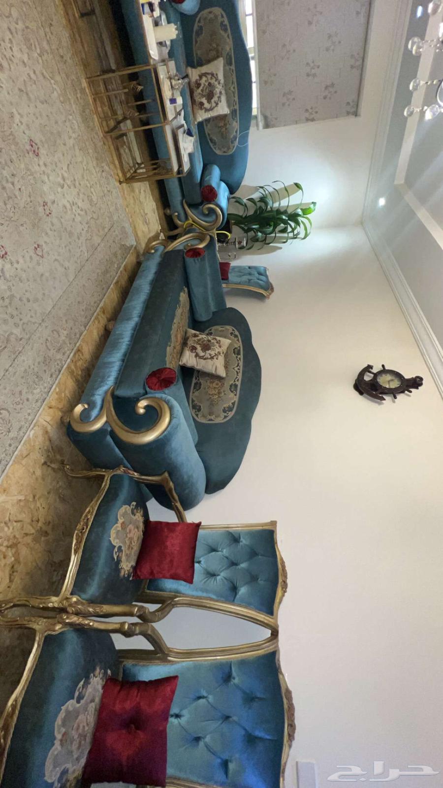 كنب تركي كبير نظيف للبيع64446677017219110