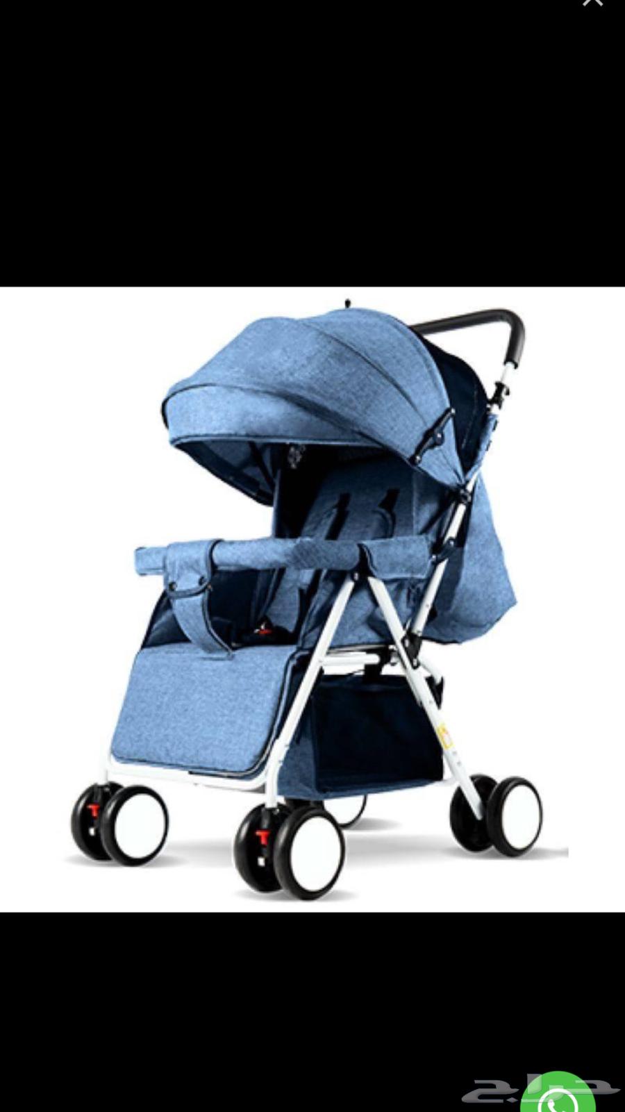 عربة أطفال شبه جديده نظيفه مره64443762687746110