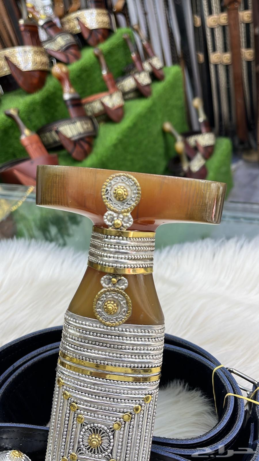 خنجر فضة حك زراف64444795256706112