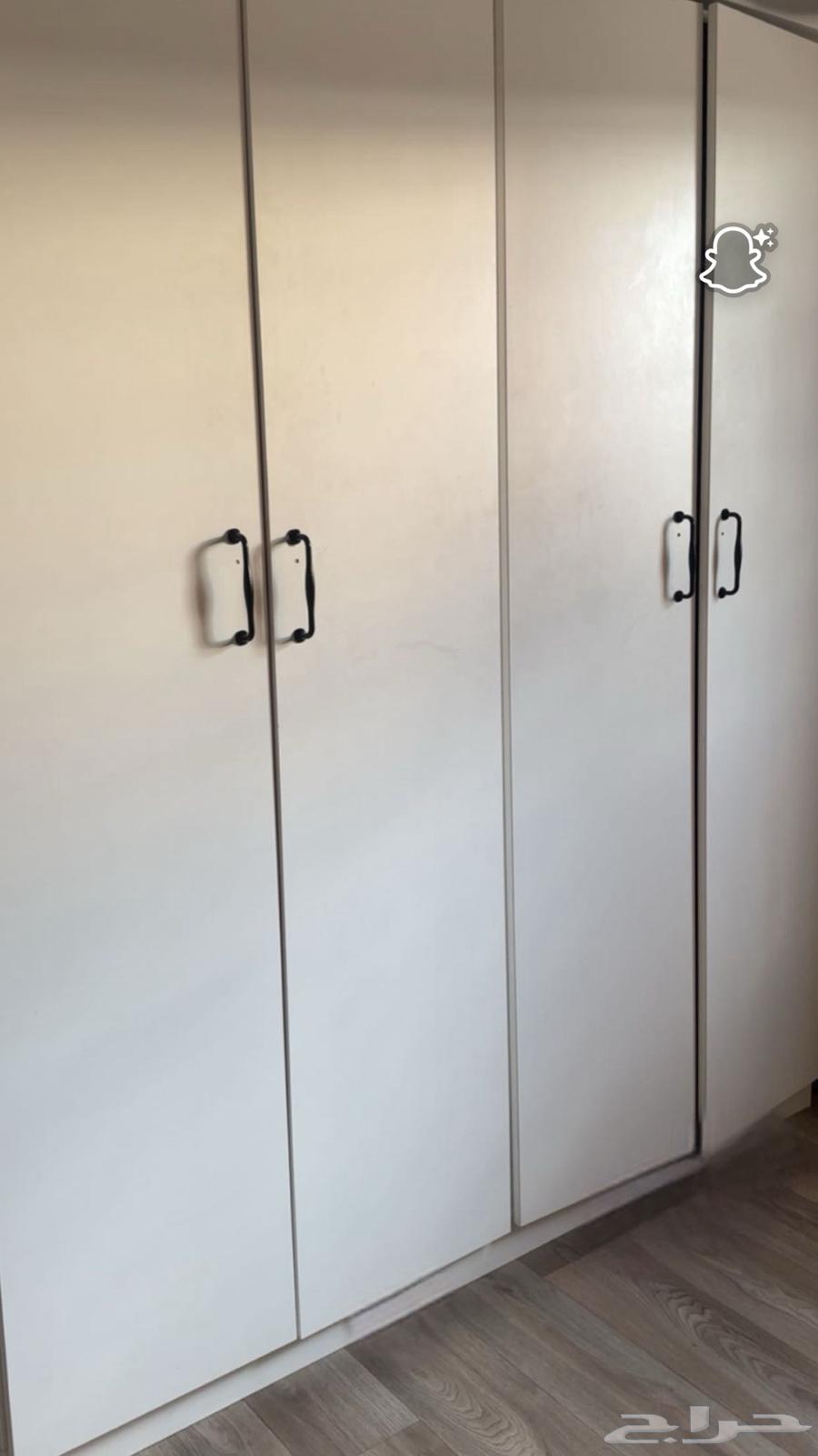 سرير ايكيا مستعمل نظيف   مرتبة   دولاب64446856236674111