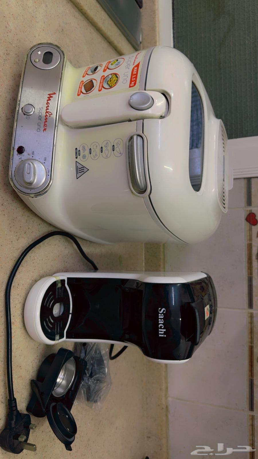 جهاز قلي ماركة مولينكس وجهاز صانع قهوة64447824965633110