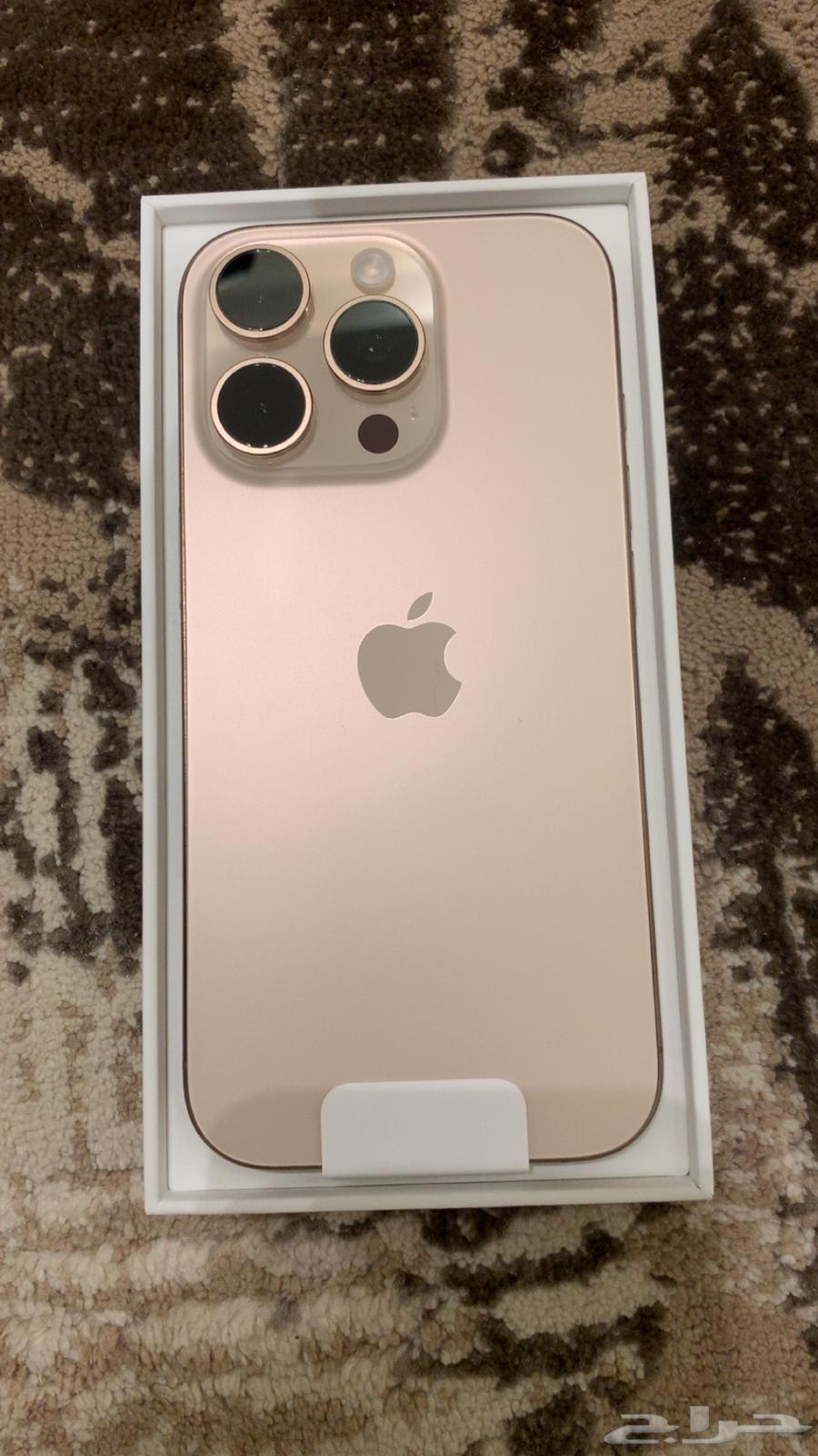 ايفون 16 برو صحراوي 256 قيقا64446496693121111