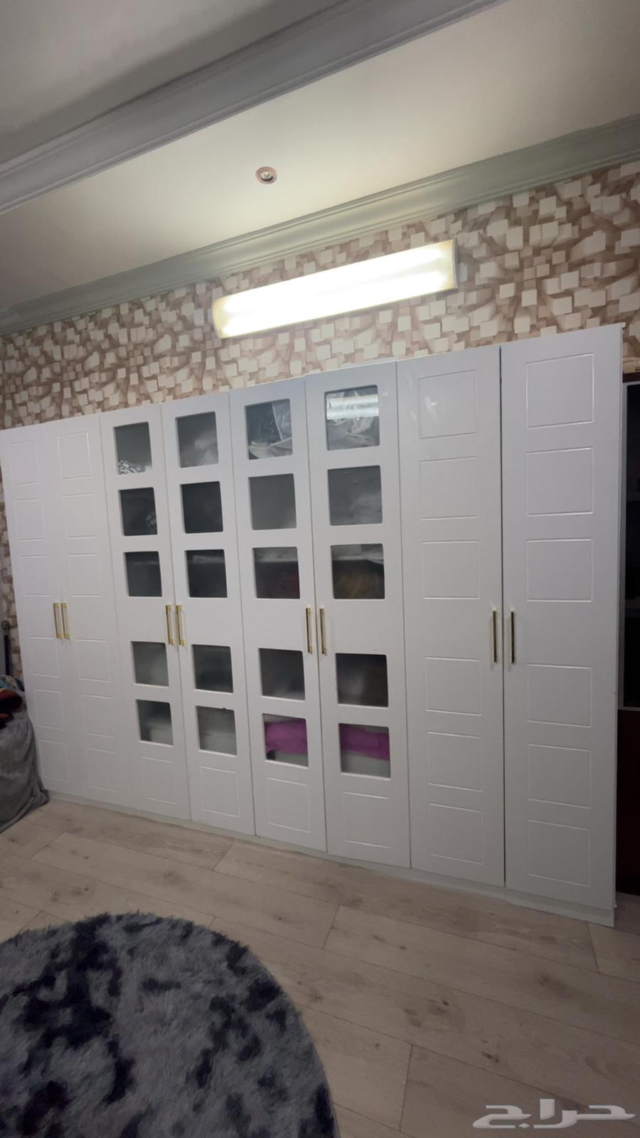 دولاب مودرن أبيض للبيع مستعجل64403011749762110