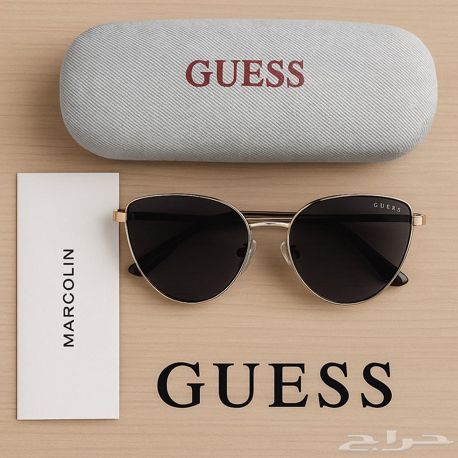 فرصة نادرة   نظارة GUESS أصلية ماركولين   لا تفو ت64443452897155110