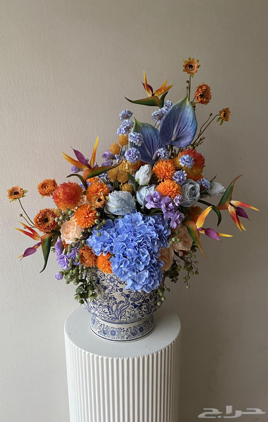 للبيع فازة ورد كبيره للفنادق او الواجهات64447508128515113