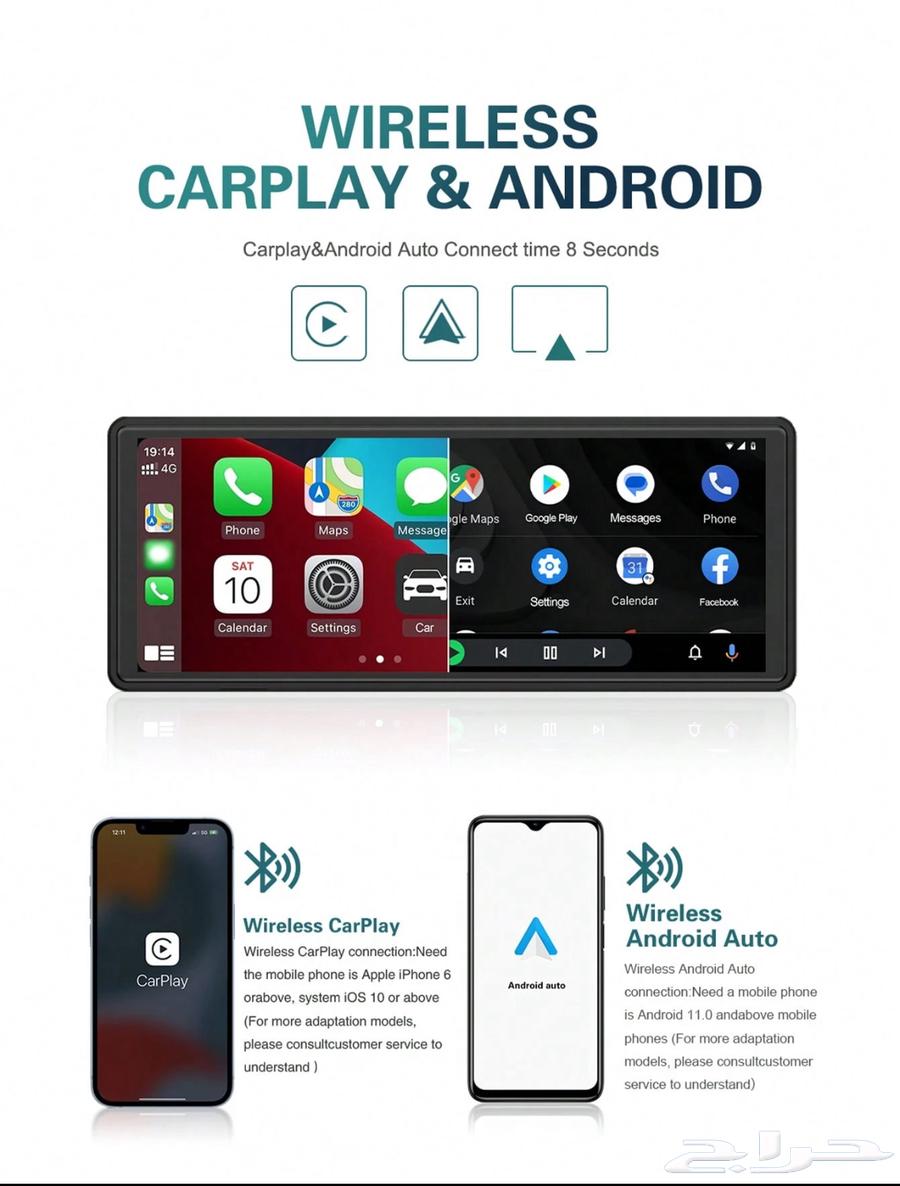 Apple CarPlay and Android Auto Car Screen64606786306434112