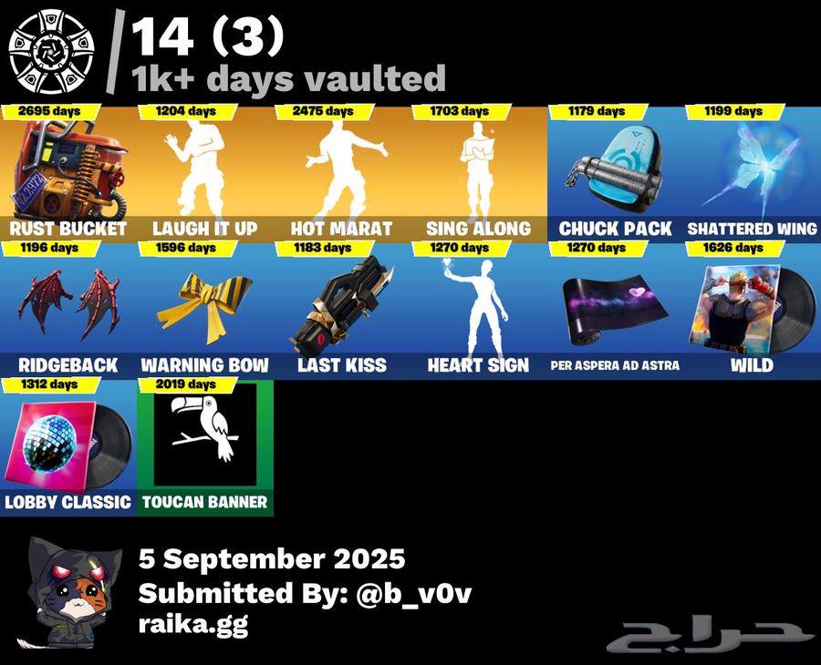 حساب فورت نايت للبيع64443101645187111