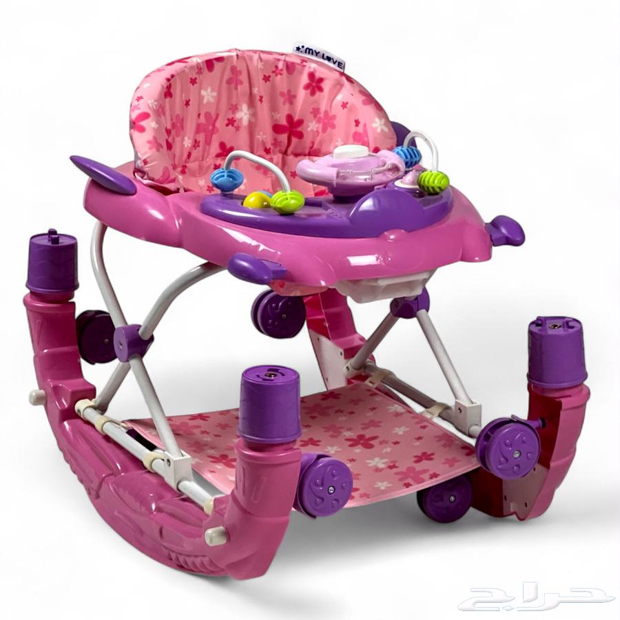مشايه مع كرسي هزاز للمواليد 2 في 1 - مشايه تعليمية للأطفال64449650978689112