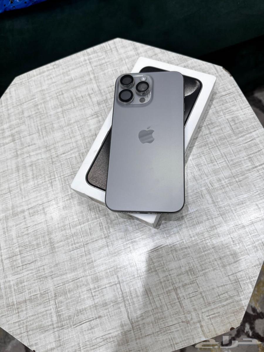 آيفون ( iPhone 15 pro max ) 256 قيقا على الشرط64446909657857111