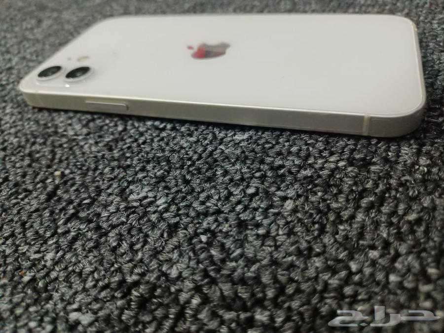 آيفون 12 بسعة 256 جيجابايت، لون أبيض، بطارية جديدة مع علبة وشاحن64445405085570111