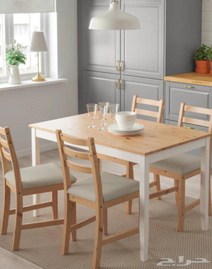 For sale: 2 chairs and a table from IKEA in good condition64442378743683110