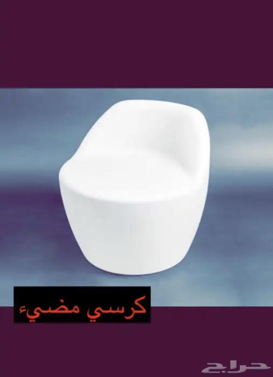 Glowing chairs, glowing tables, and glowing cubes for sale64443087977089110