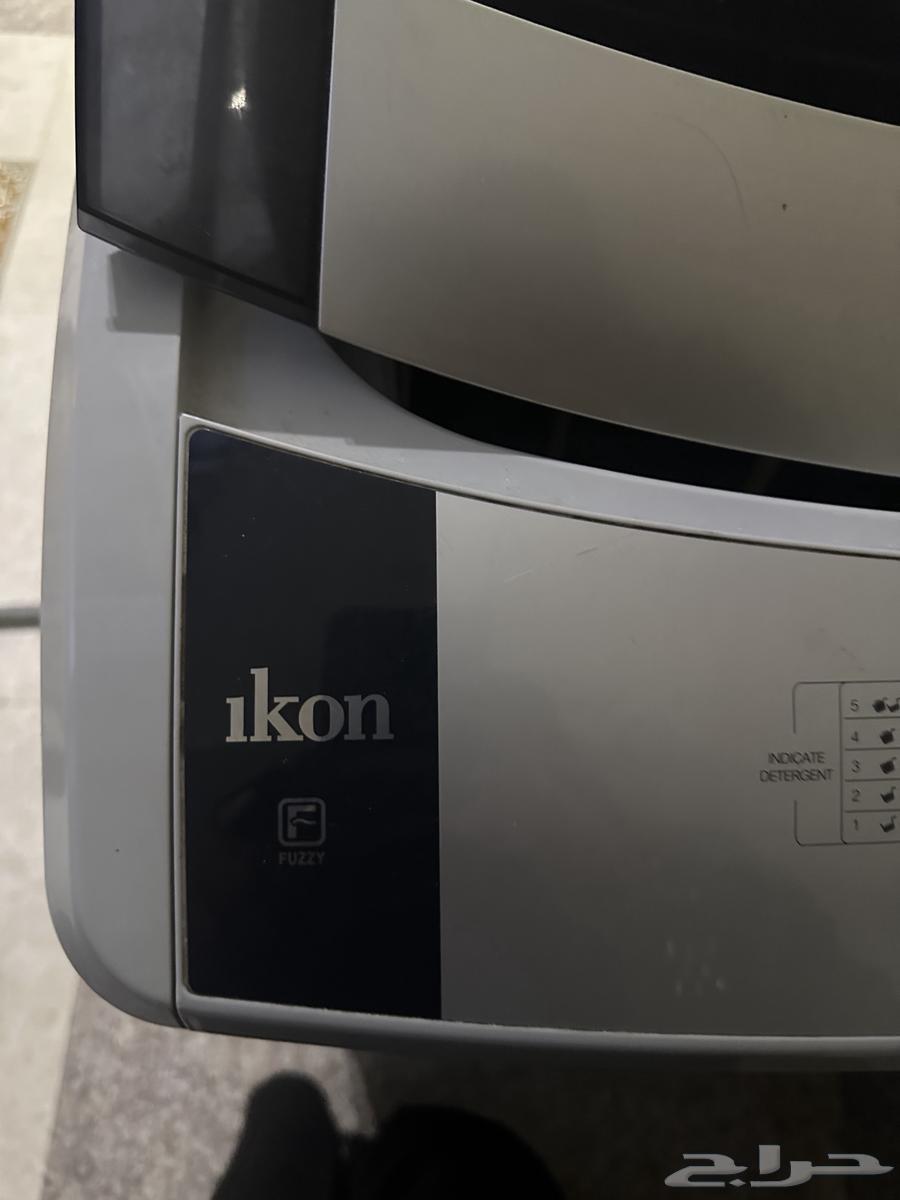غساله ملابس ايكون سبب البيع. تعبي مويه وتوقف64443735938179111