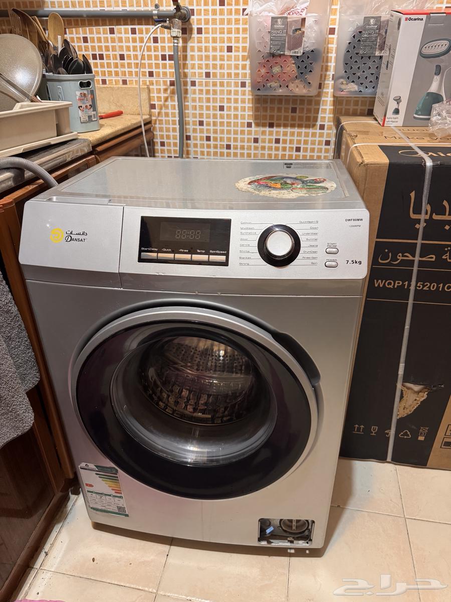 Sharp refrigerator. Dansas washing machine. Single bed64443087960963112