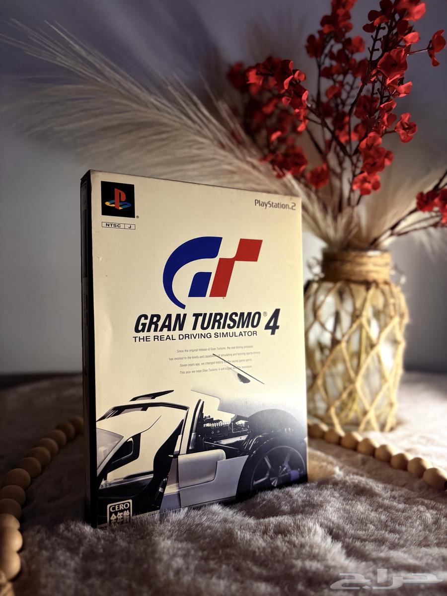 شريط ps2 Gran turismo 4 ياباني نسخة نااادرة64448222097410110