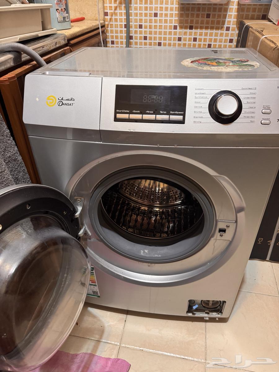 Sharp refrigerator. Dansas washing machine. Single bed64443087960963113