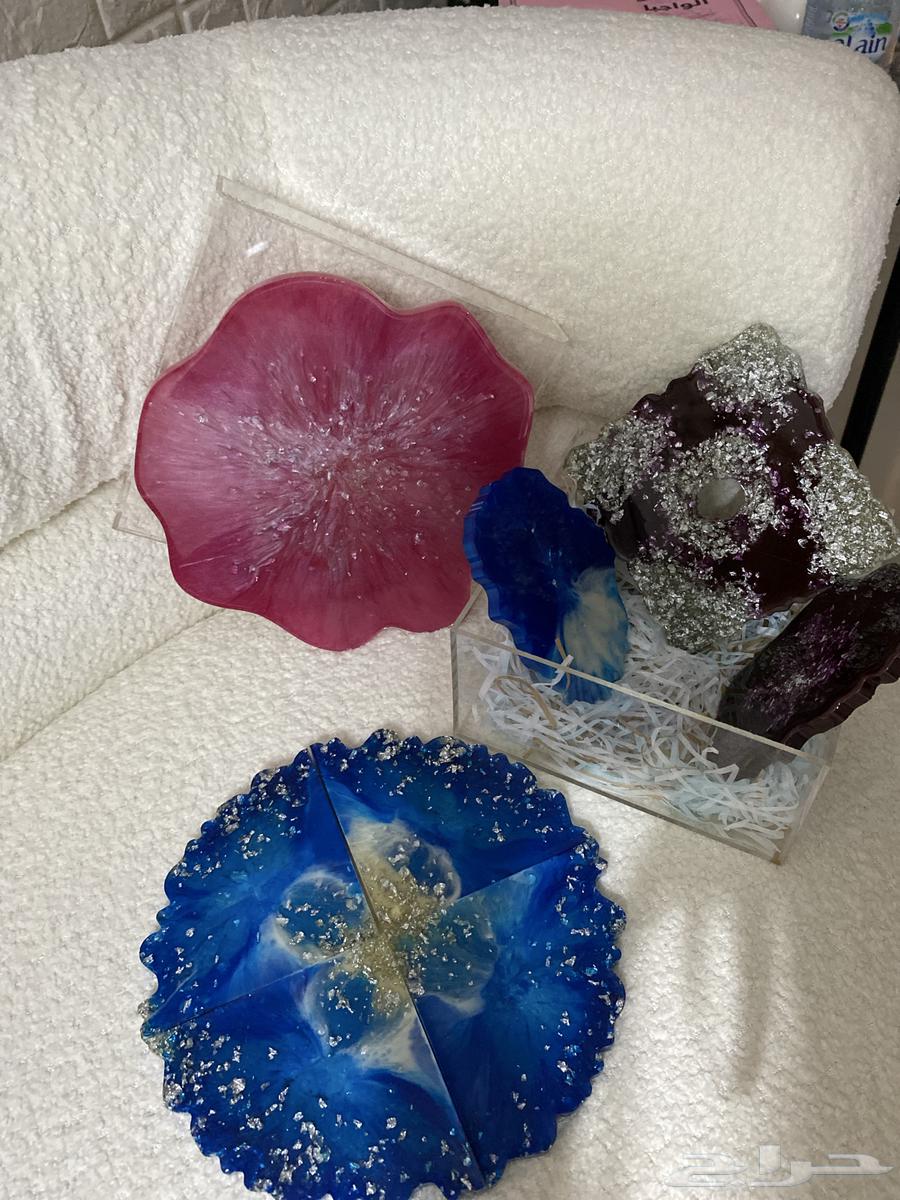 Resin coaster sets, complete set for sale64442351165443110