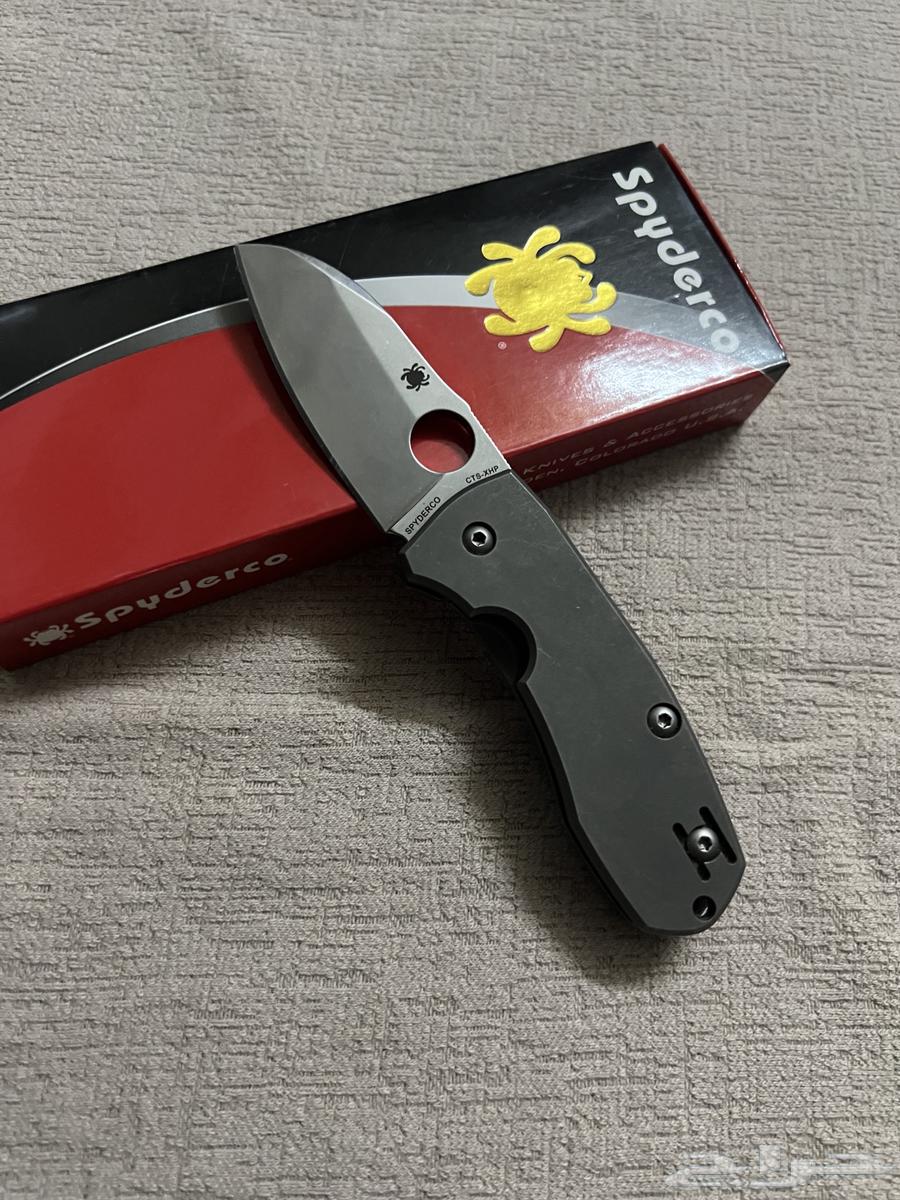 Spyderco Techno Titanium Knife64449354896387112