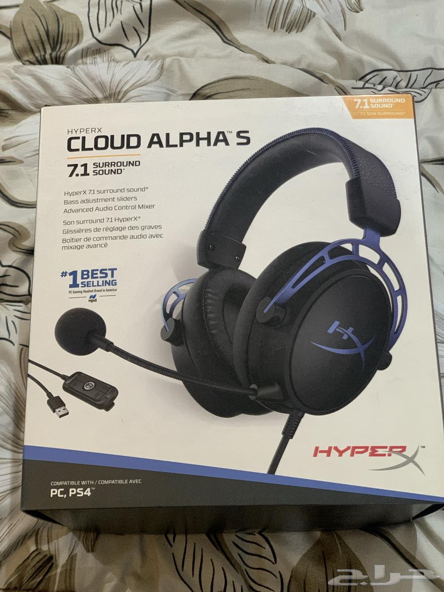 سماعة HYPERX جديدة باغراضها64446708077057110