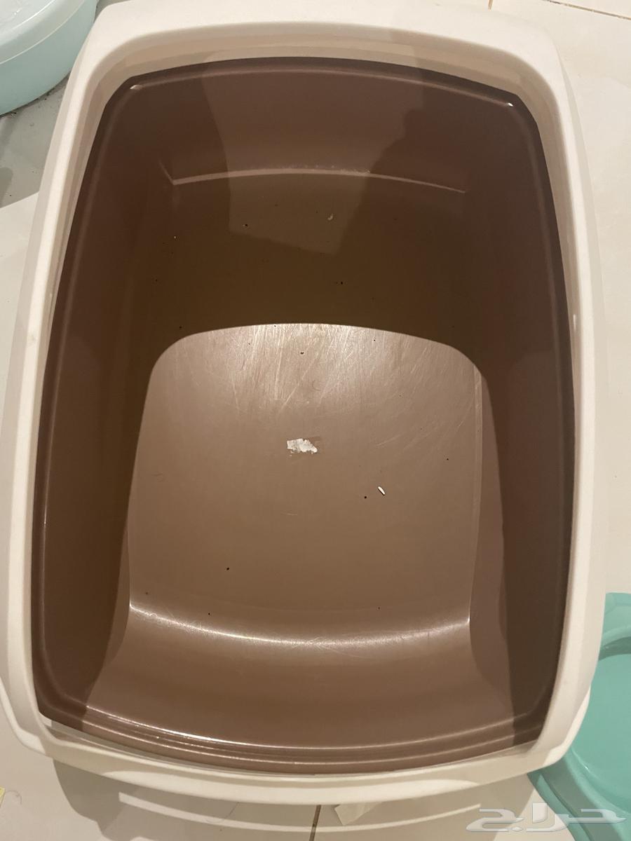 ليتر بوكس قطط وصحن اكل64442843787779110