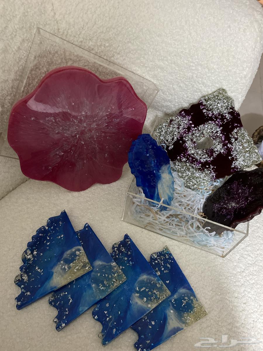 Resin coaster sets, complete set for sale64442351165443111