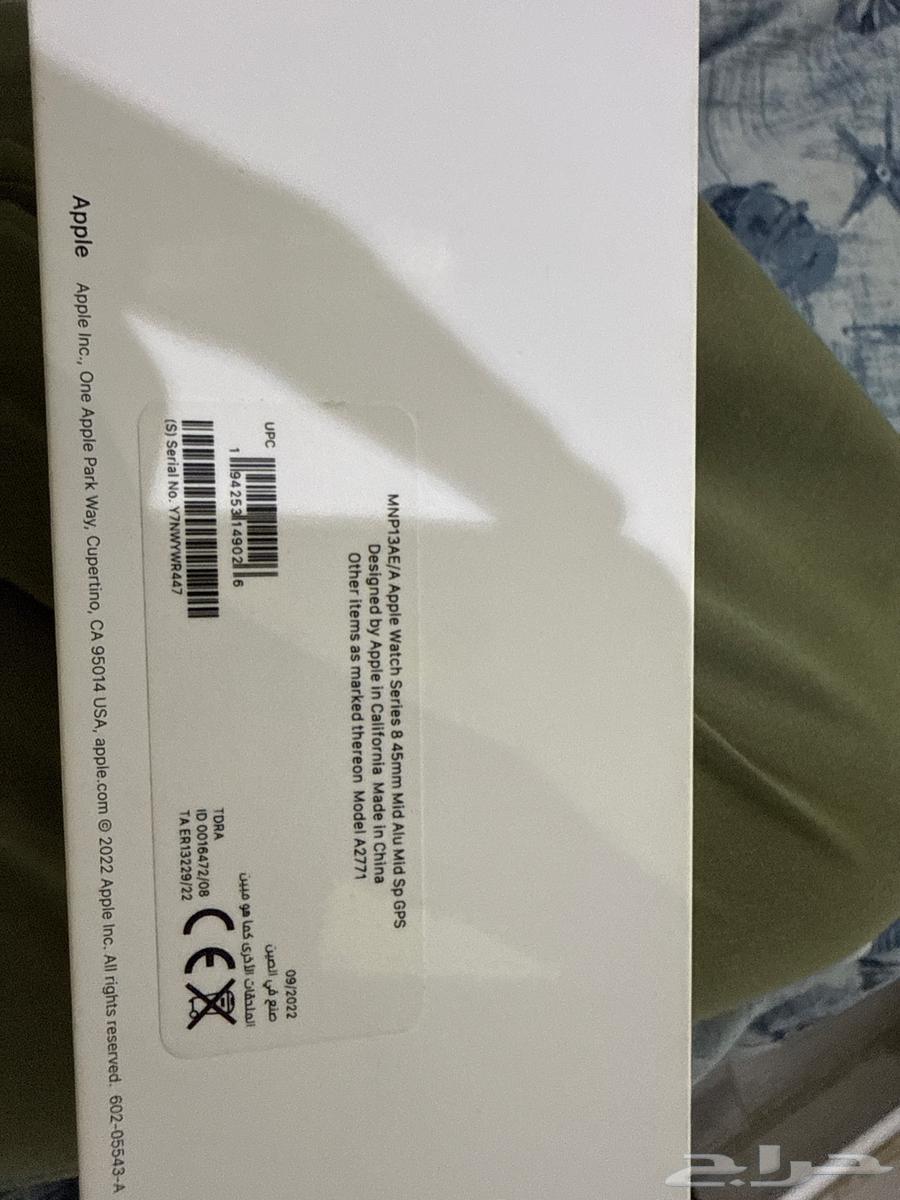 ساعة ابل استخدام قليل جدا   البطاريه 100 معها سوار SERIES 864448156088578113