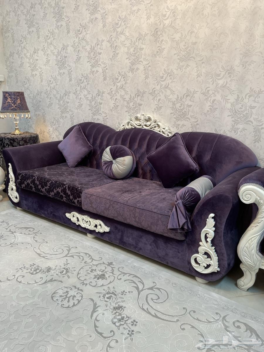 طقم كنب تركي فاخر كامل مع جميع احتياجات المجلس64449502962178111