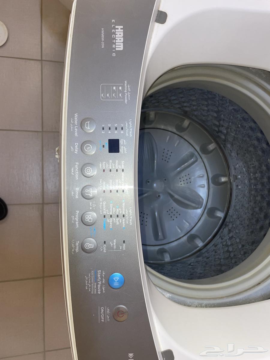 New washing machine, as is and clean, reason for sale is relocation64444984540929111