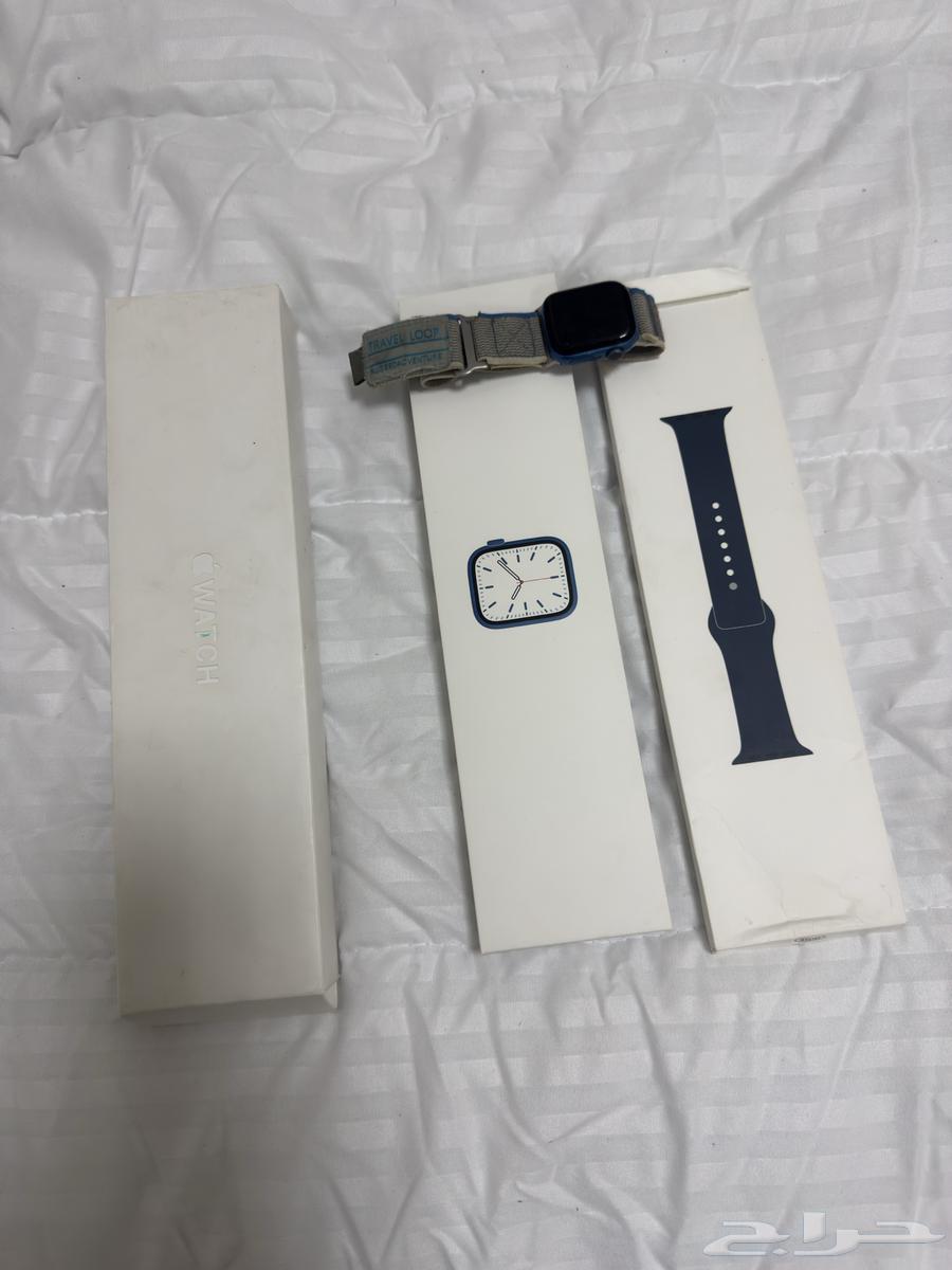 ساعة ابل الإصدار السابع 7 بجميع مشتملاتها64446297573763113