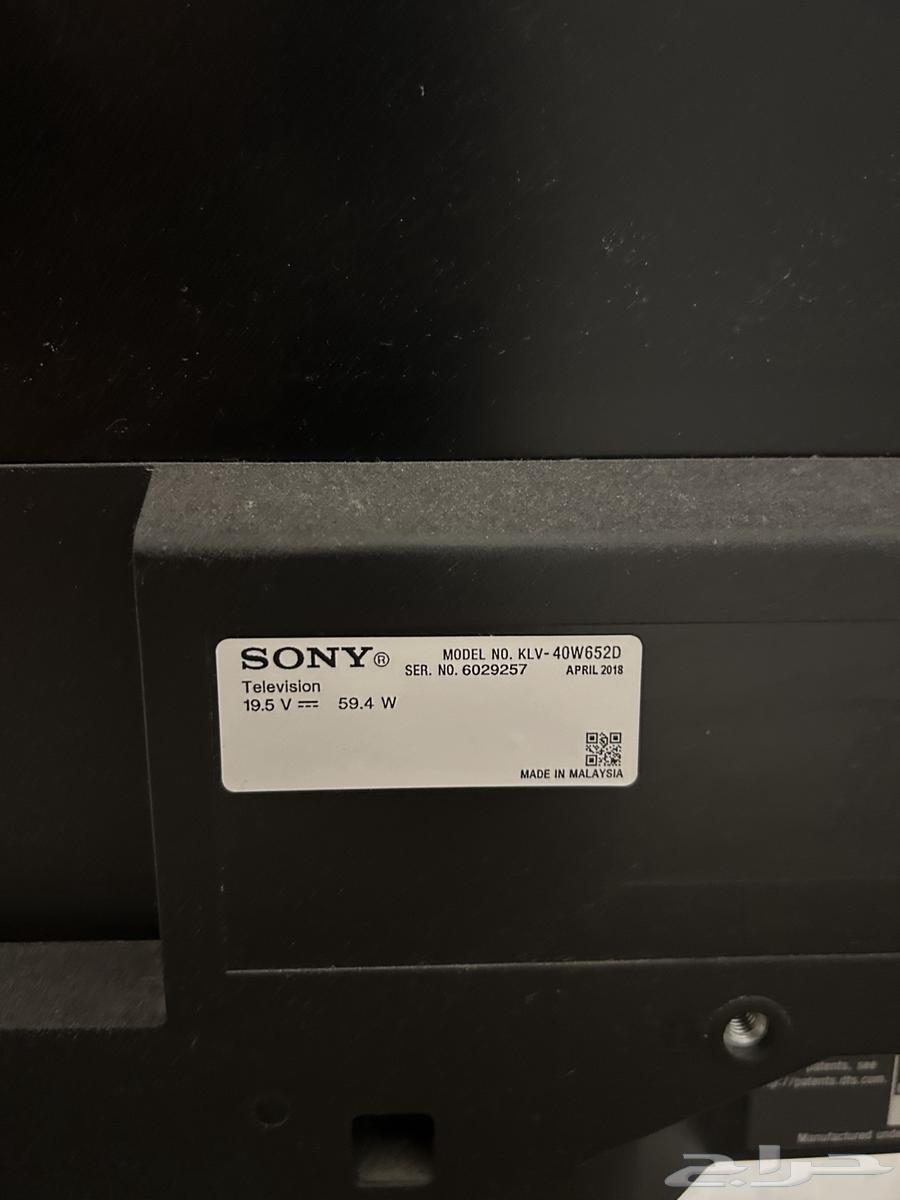 شاشة سوني 40 بوصه بحاله ممتازه64449516180610113