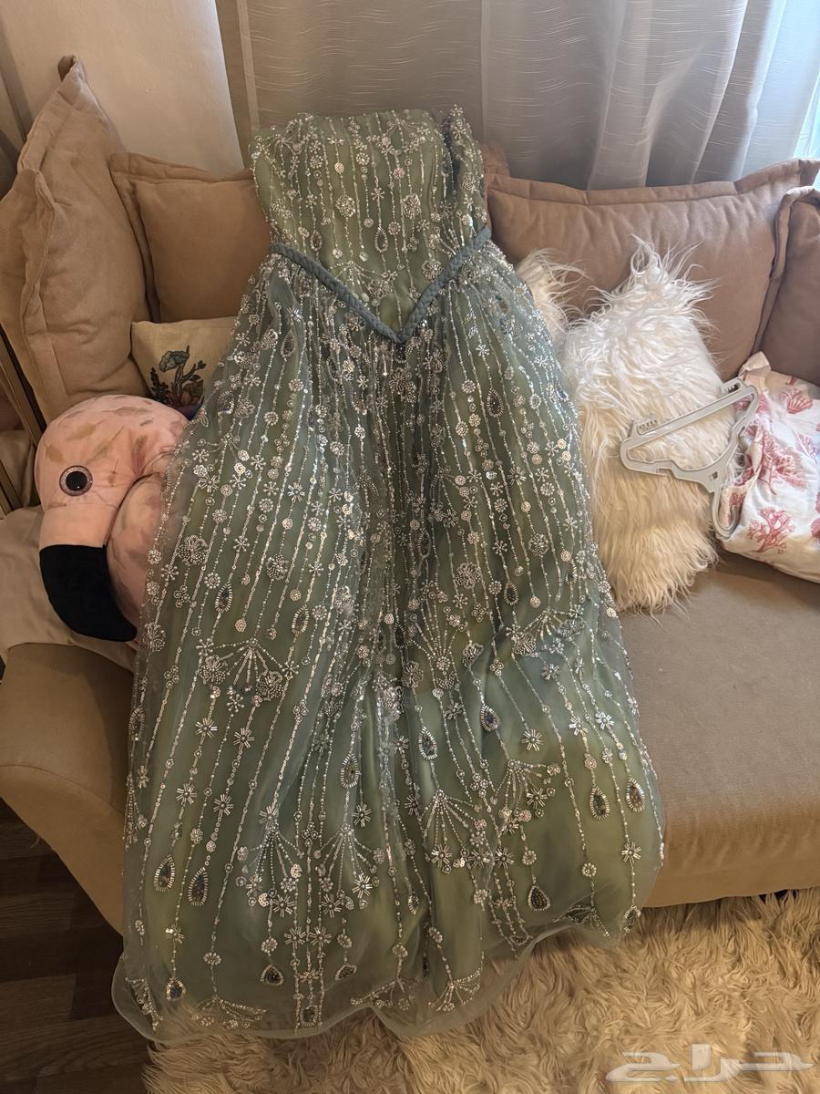 فستان زواج يجنن مالبسته تنكسل الزواج جديد مقاس M64446417142147112