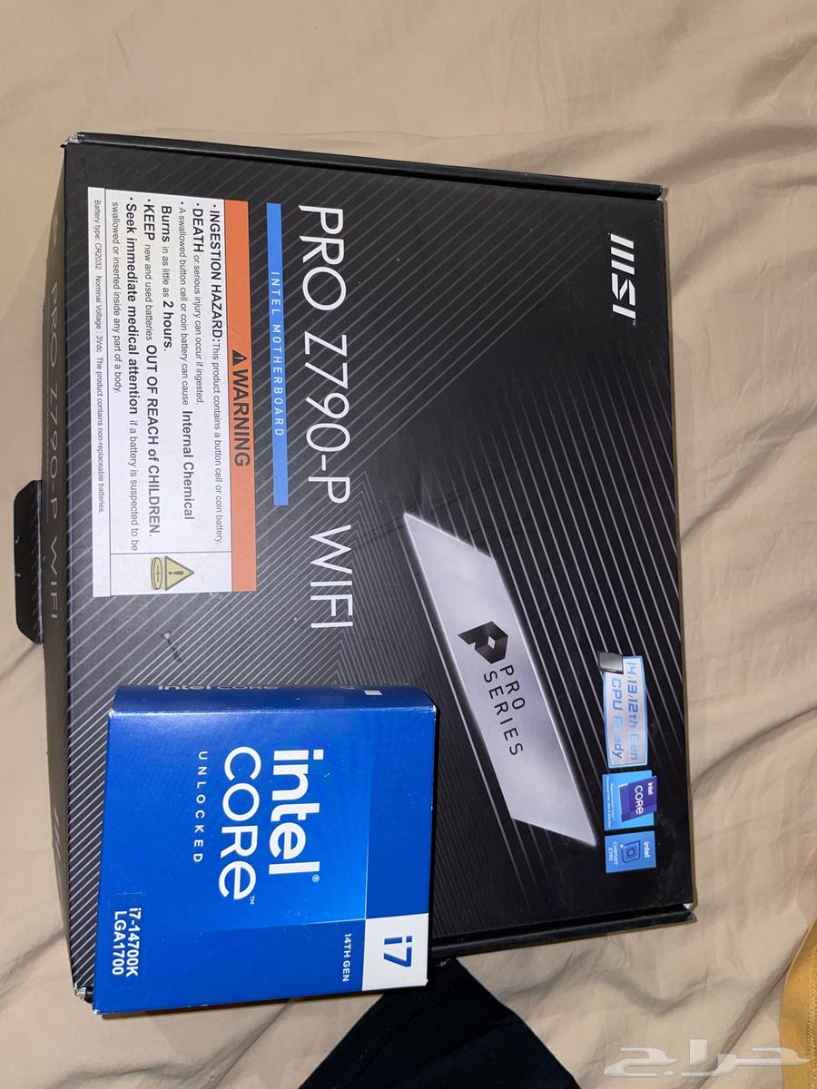 i7 14700k processor and Z790-p motherboard (sold)64449516115713110