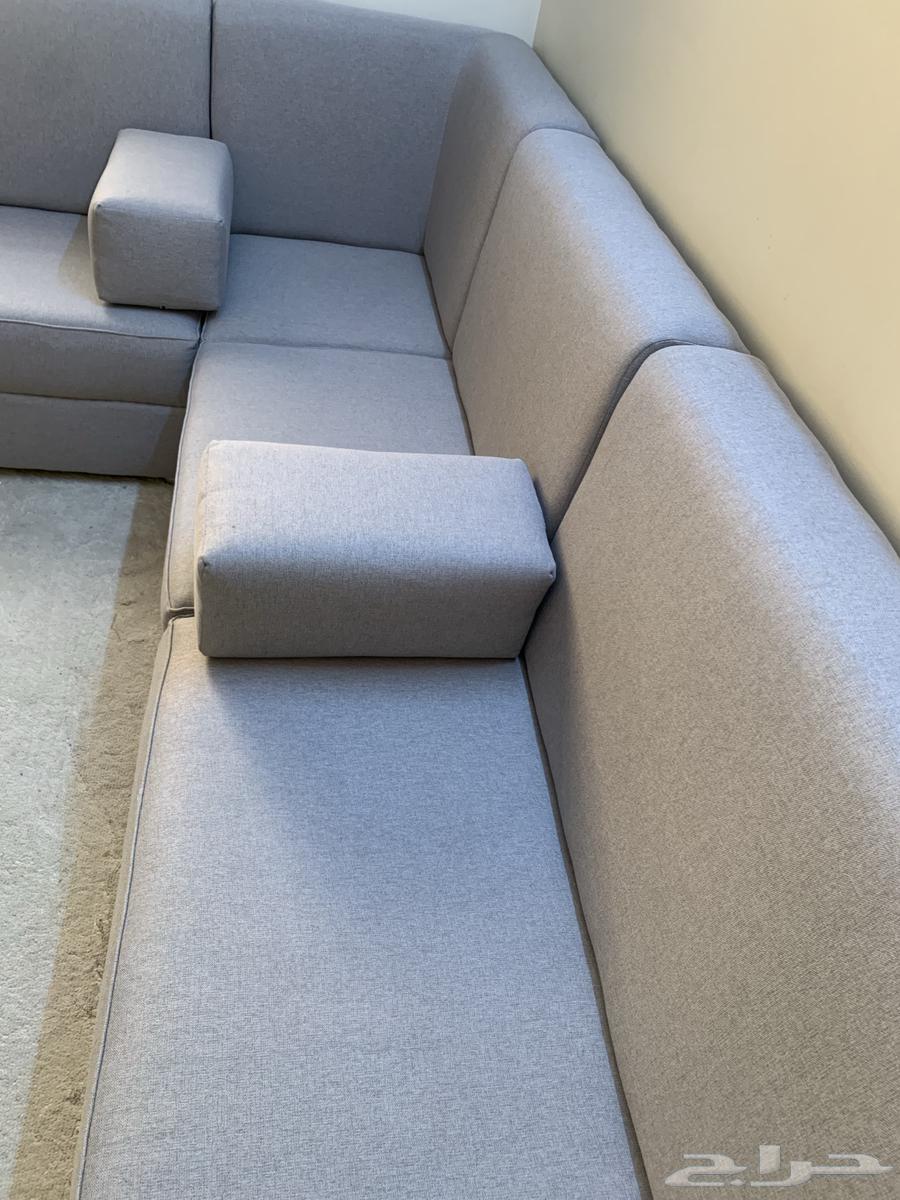 New L-shaped sofa, three meters and 20 cm plus two meters and 30 cm, depth 5064445553783170111