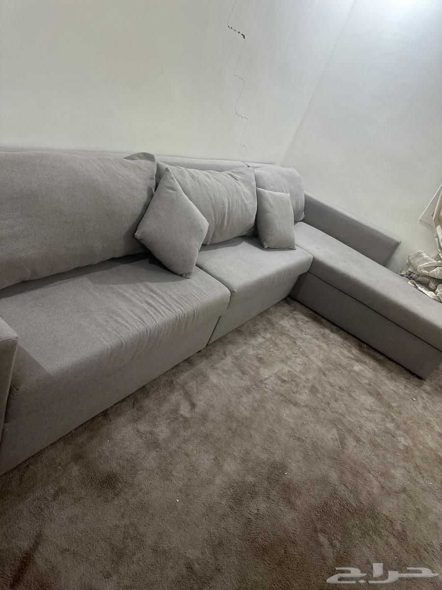 L-shaped sofa, large size, 800 SAR64450105147011114
