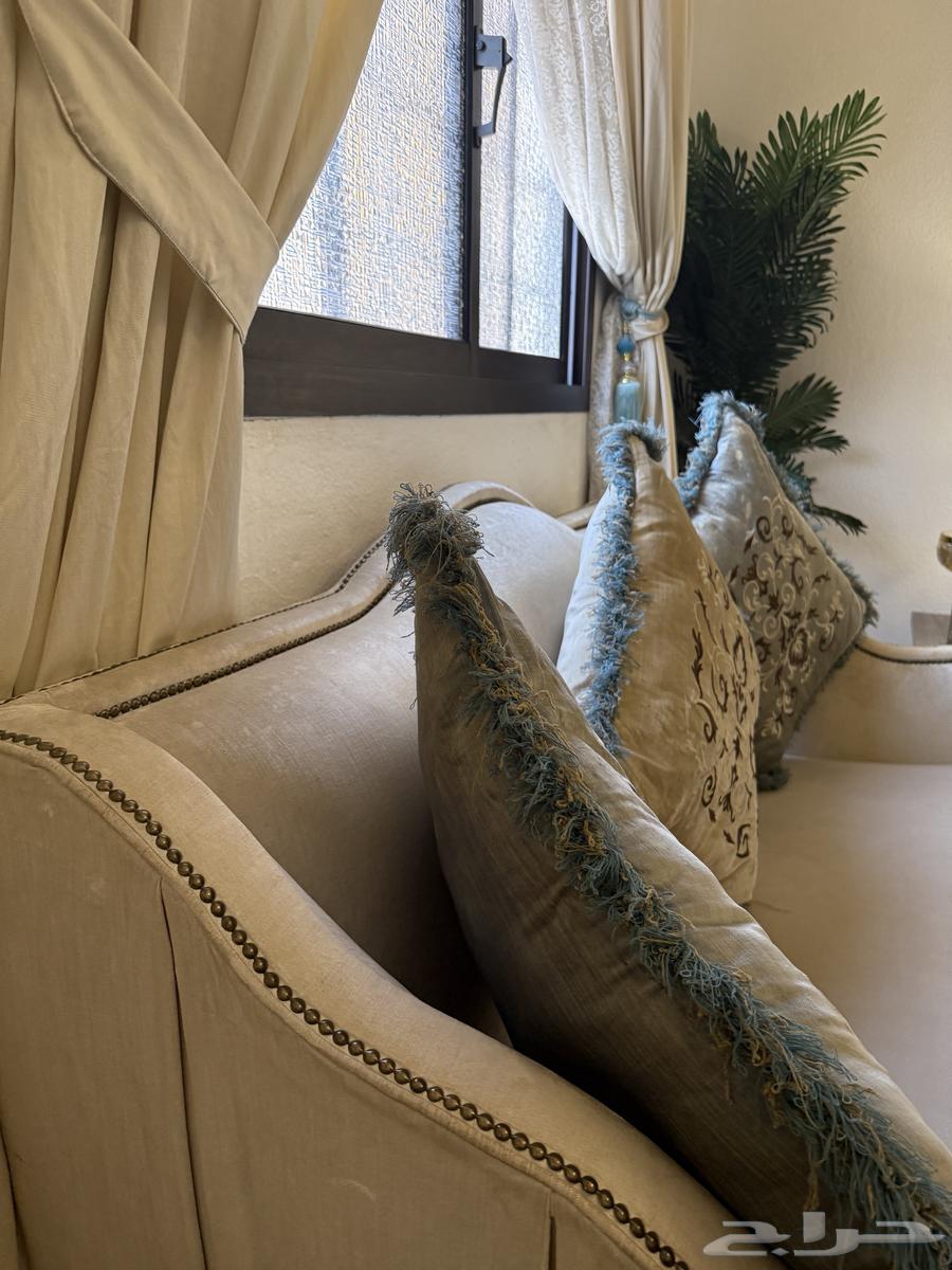 طقم كنب فخم يجلس 9 وكرسيين جانبين64443843279874114