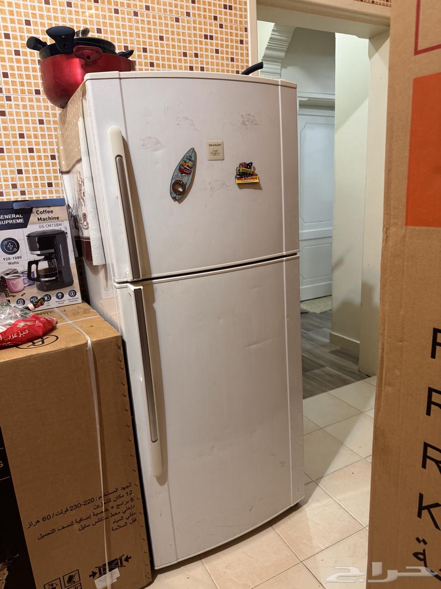 Sharp refrigerator. Dansas washing machine. Single bed64443087960963111