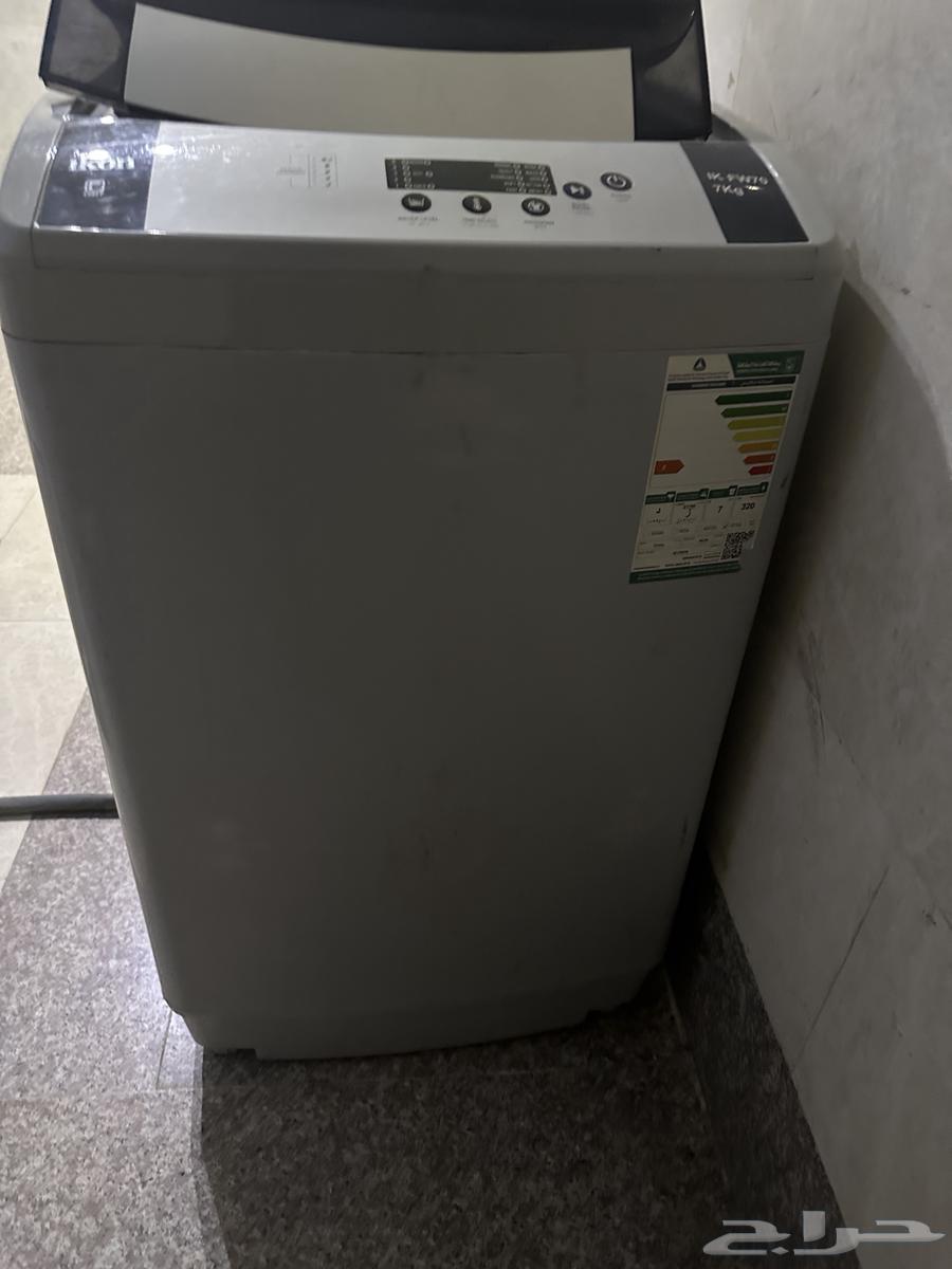غساله ملابس ايكون سبب البيع. تعبي مويه وتوقف64443735938179113