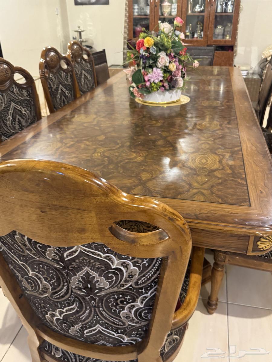 طاولة طعام مع دولاب تخزين64447838209538111