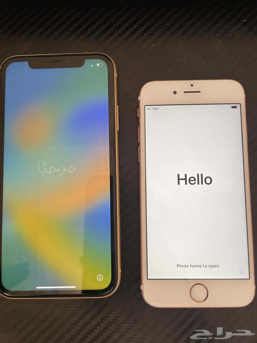 iPhone XR and iPhone 6s in good condition at a reasonable price64445364257153112
