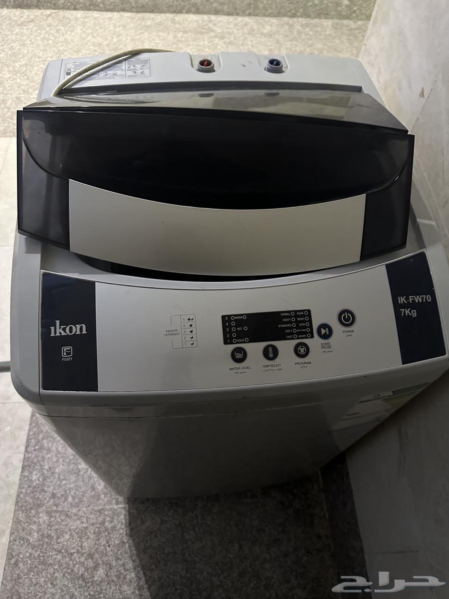 غساله ملابس ايكون سبب البيع. تعبي مويه وتوقف64443735938179112